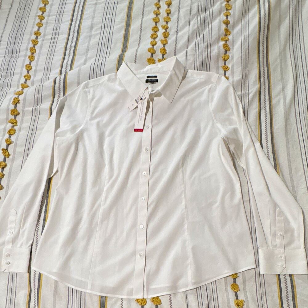 Talbots Non-Iron stretch, 16, staple work wear, career, business, party, NWT